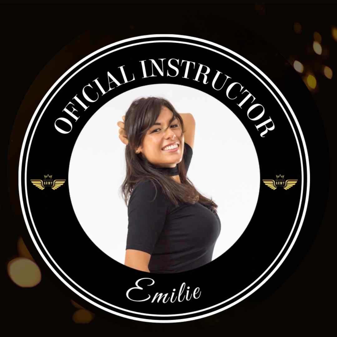 Emilie Wayra. Trainer Oficial del Team Army Quuens Le Mans Bachata Ladies